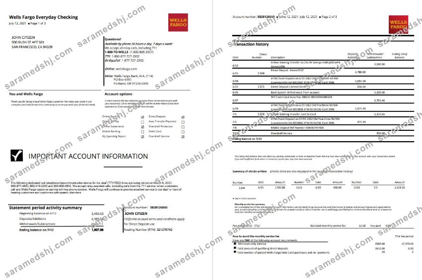 USA Wells Fargo 3 p